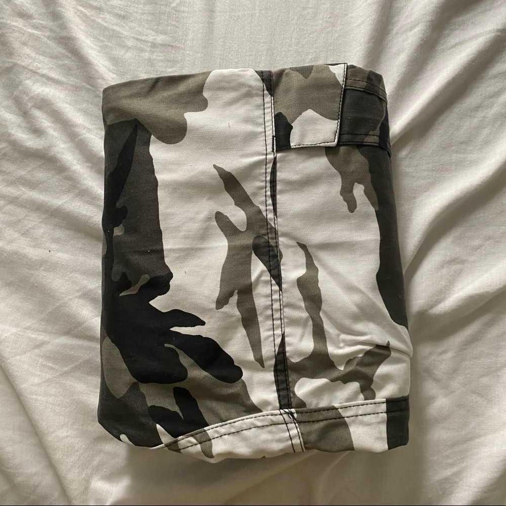Grey Cargo Pants